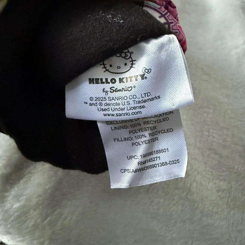 Hello Kitty Kids Ski Gloves Pink and Black‎ Size L-XL New